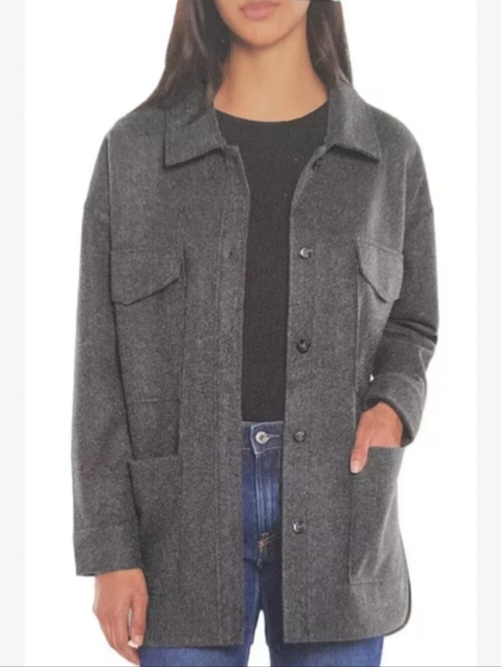 Banana Republic Structured Utility Jacket Shacket - M